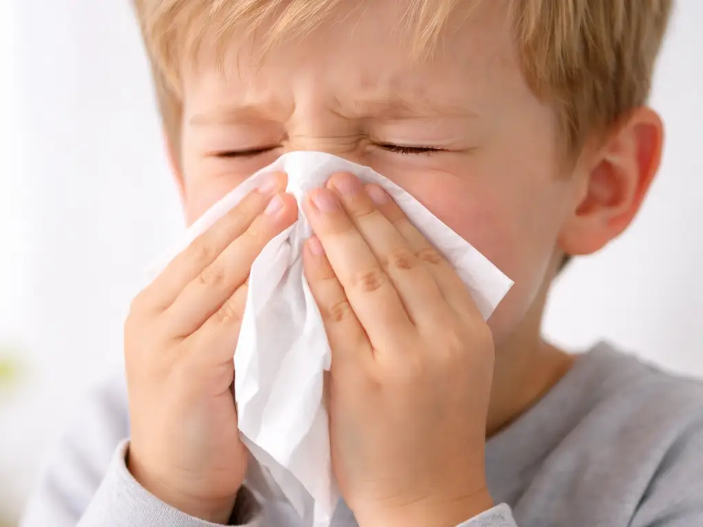 Dítě trpící sennou rýmou a alergií na pyly – pomoc pomocí biorezonance